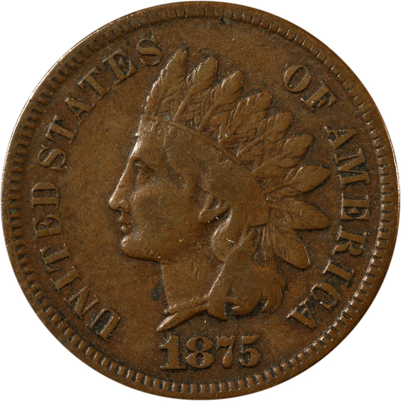 1875 Indian Cent Great Deals From The Executive Coin Company