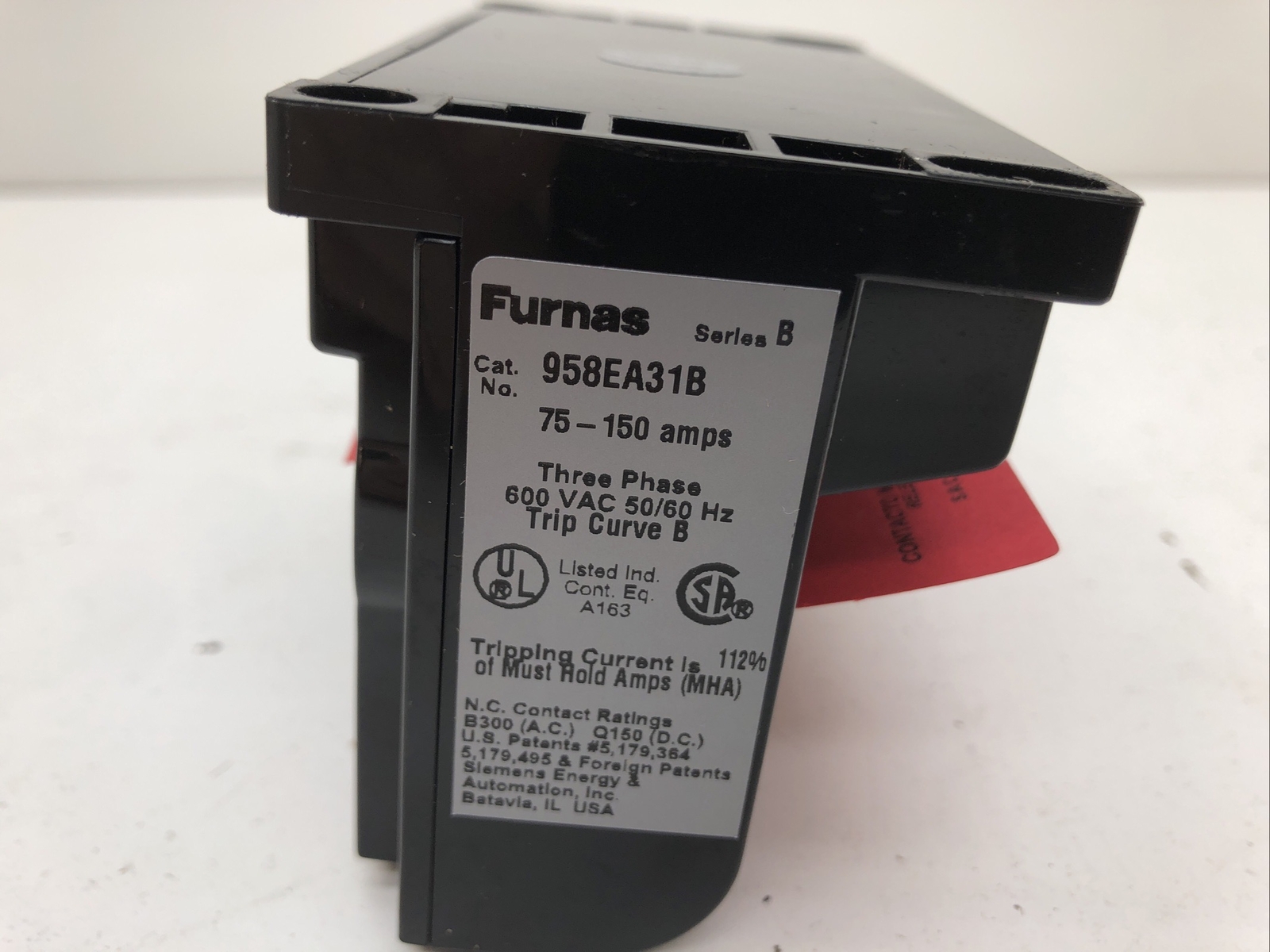 Furnas 958EA31BX625 Solid State Overload Relay With Phase Loss Circuit