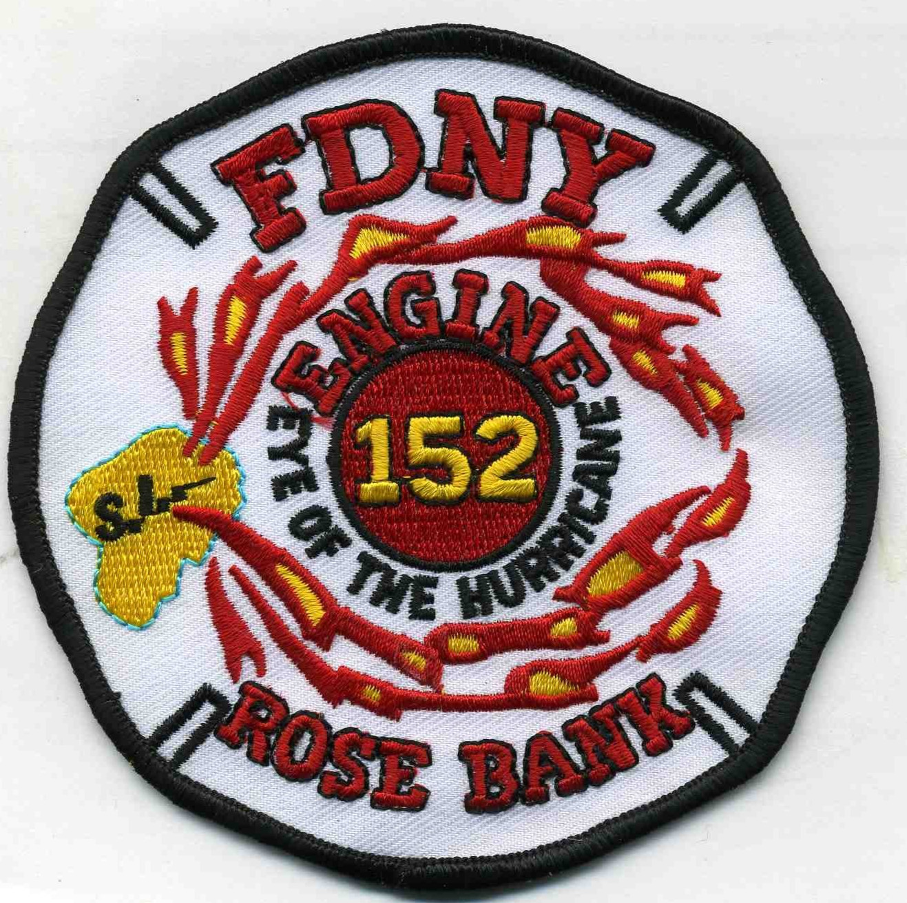 New York City - FDNY Engine-152 "Rose Bank", NY (4.25" x 4.25") fire patch