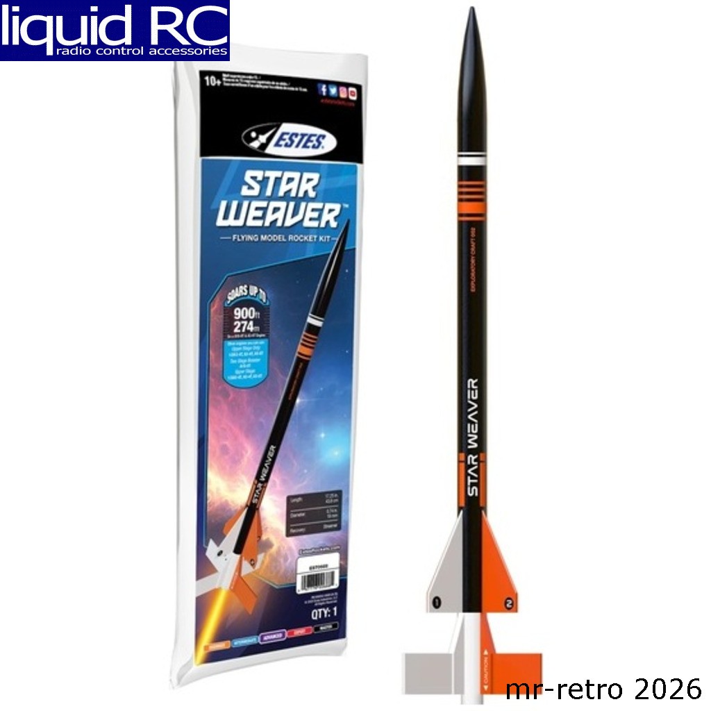 Estes 0688 Star Weaver Flying Model Rocket Kit
