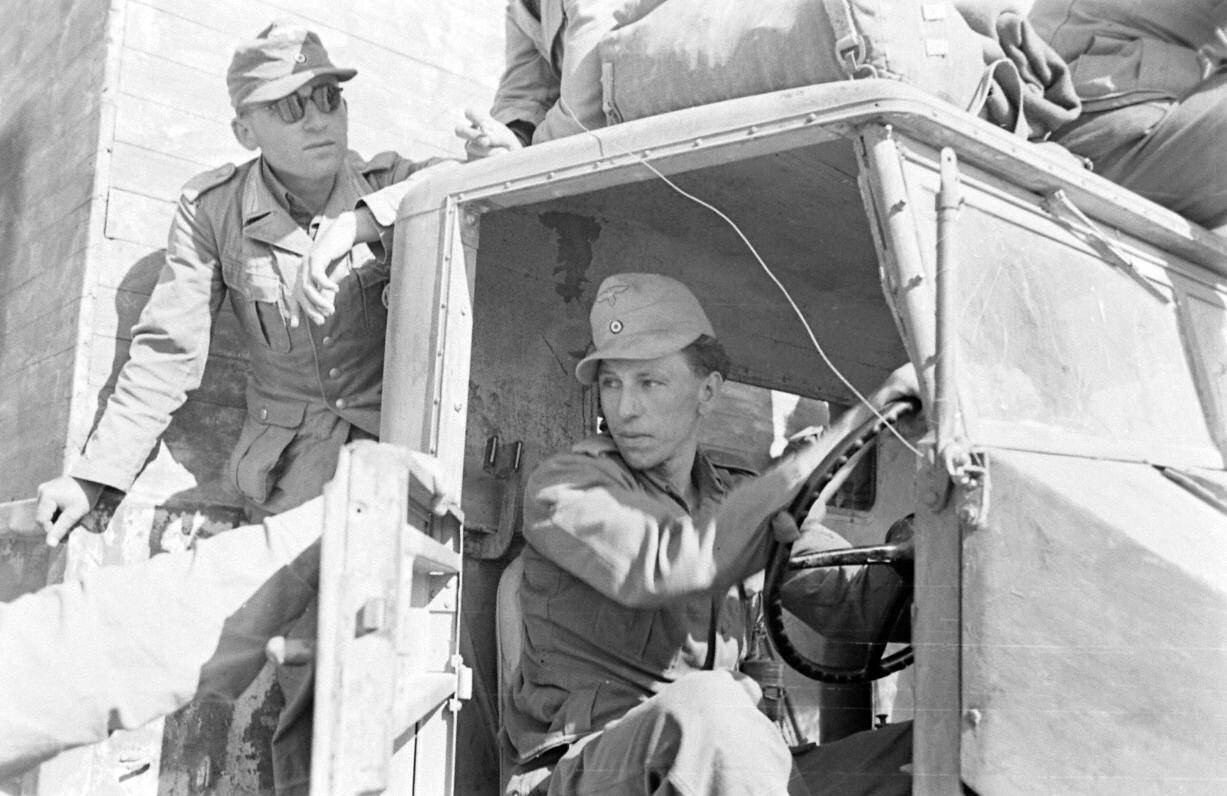 WW2 WWII Photo War In North Africa Tunisia 1943   Germany USA World War Two 8230