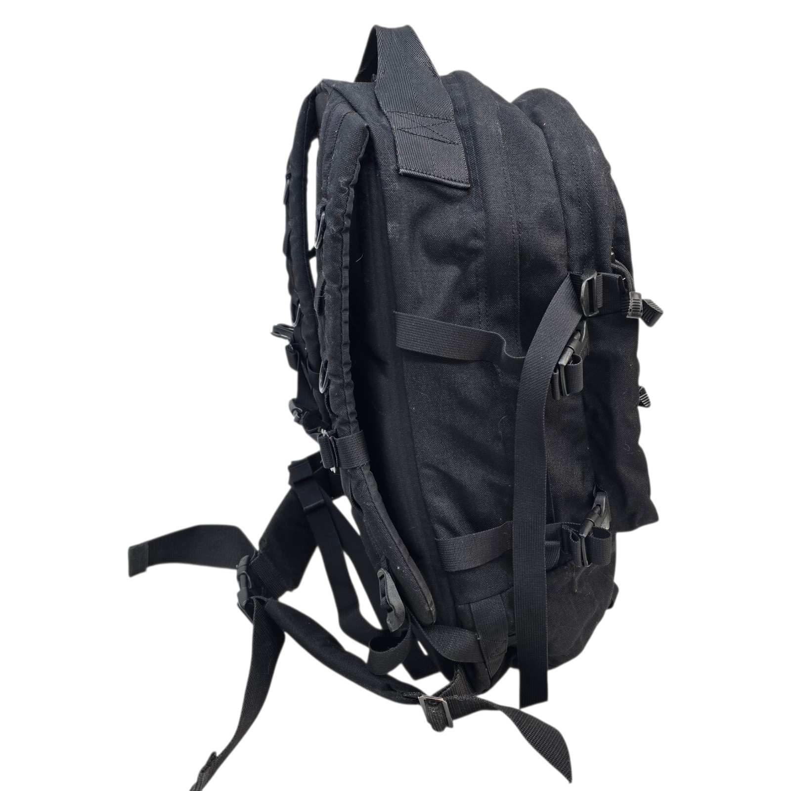 Blackhawk 3 Day Assault Tactical Backpack Black Adjustable Straps Padded Back