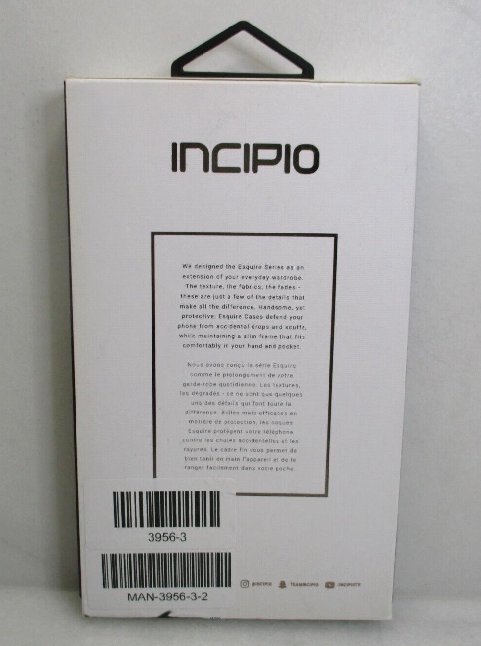 INCIPIO ESQUIRE SERIES NEW IPHONE X CASE 2017 EDITION - BOXED