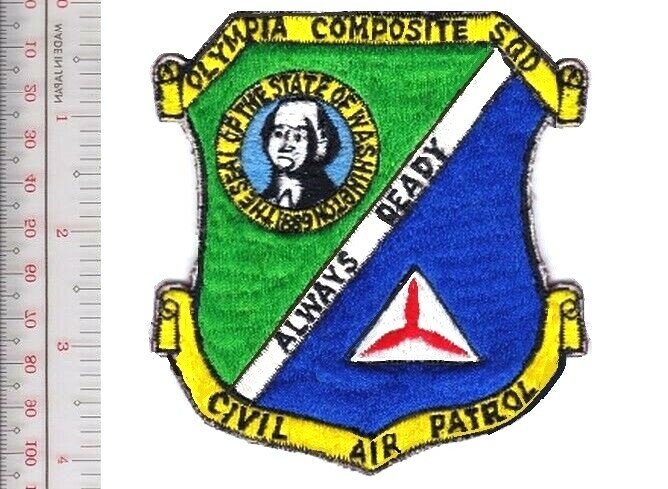 US Civil Air Patrol Olympia Composite Squadron Washington WA 1978 NO TARIFF