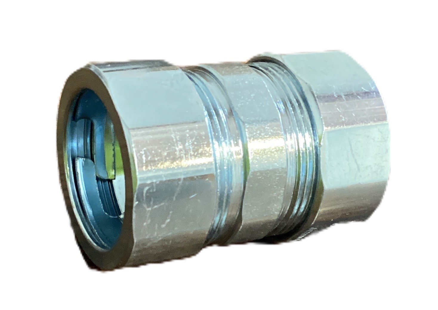 252TZ Southwire 3/4" Rigid Compression Type Steel Coupler QTY 10