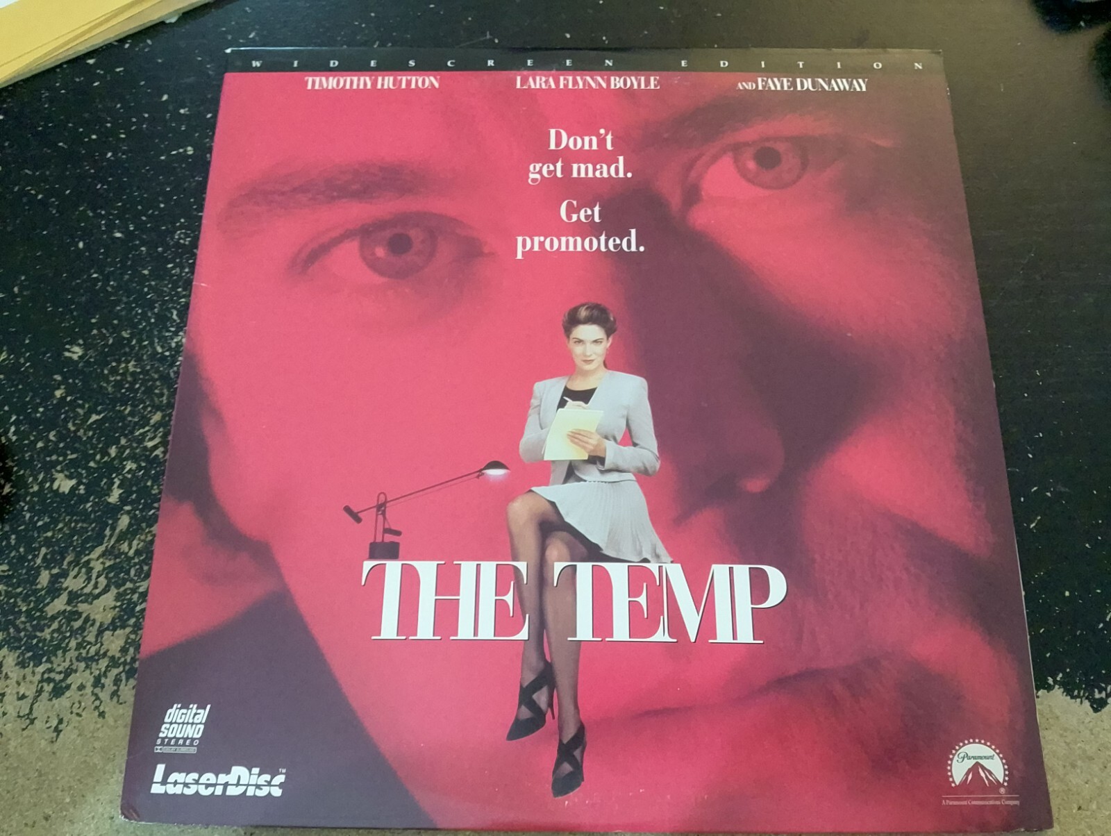 The Temp Laserdisc Movie  Timothy Hutton, Lara Flynn Boyle