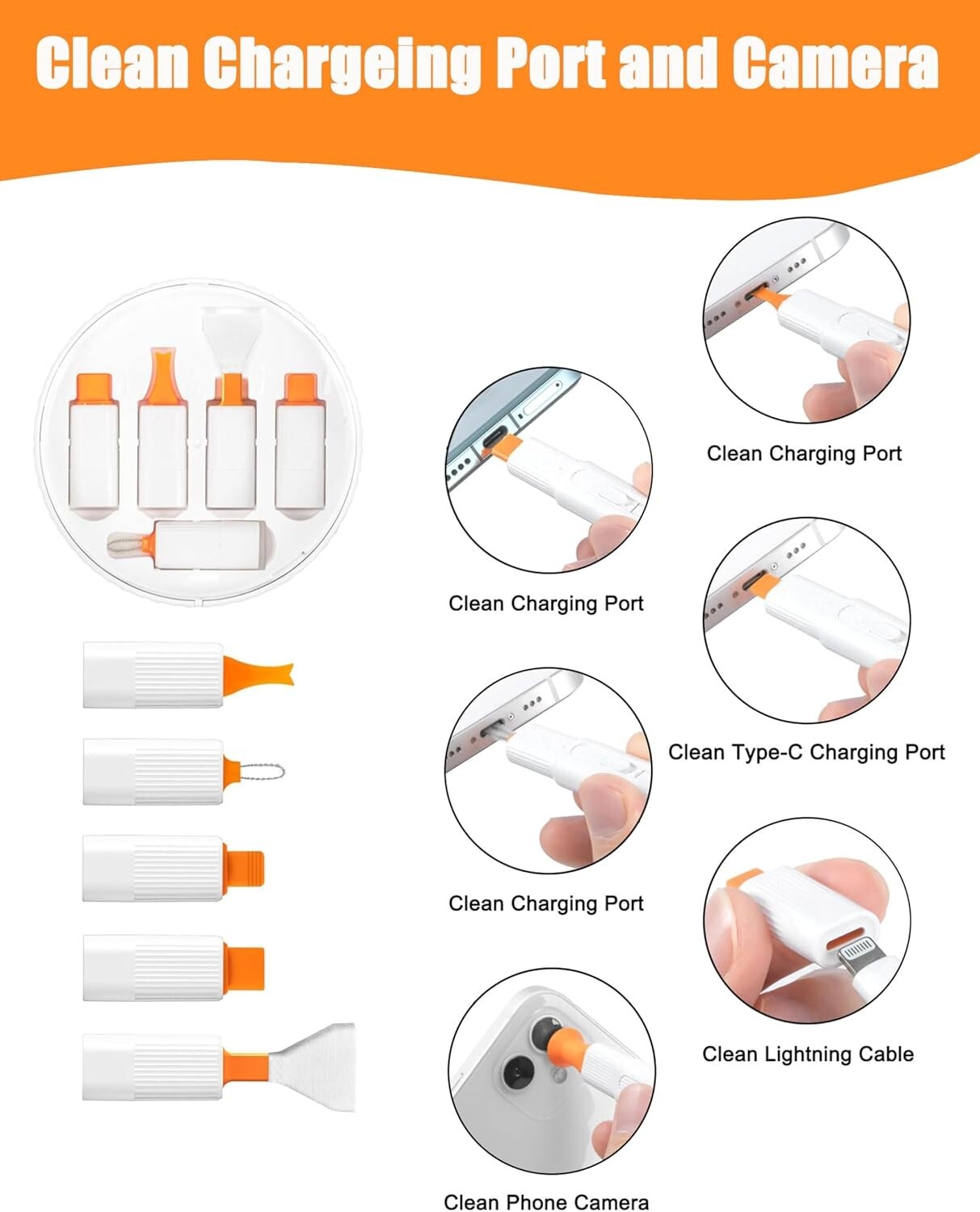 13in1 Electronic Device Cleaning Kit Iphone Ipad tablet Laptop keyboard Camera