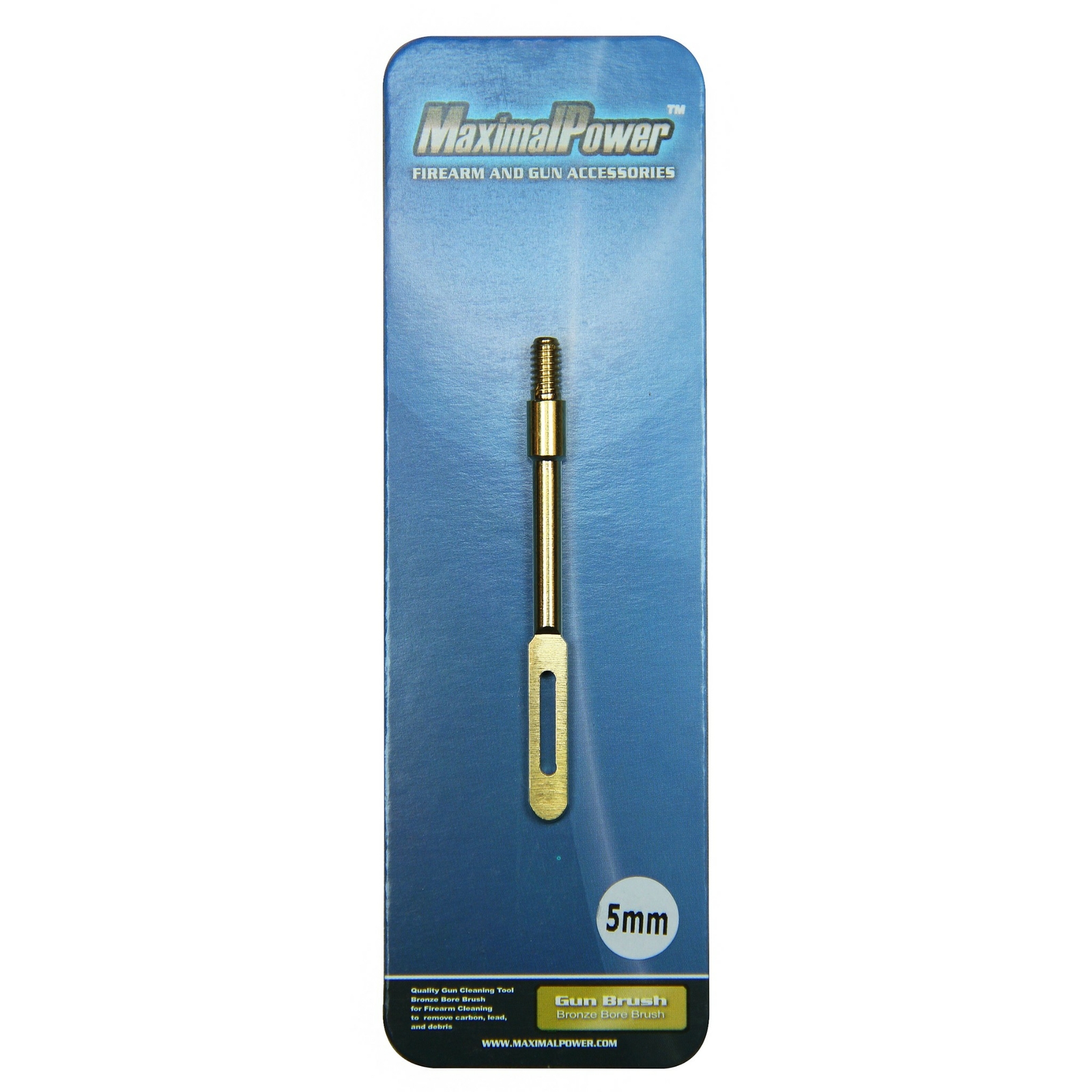 MaximalPower 3PK Gun Cleaning Patch Holder for 5mm .22/.223/.30/.308/.357 Cal