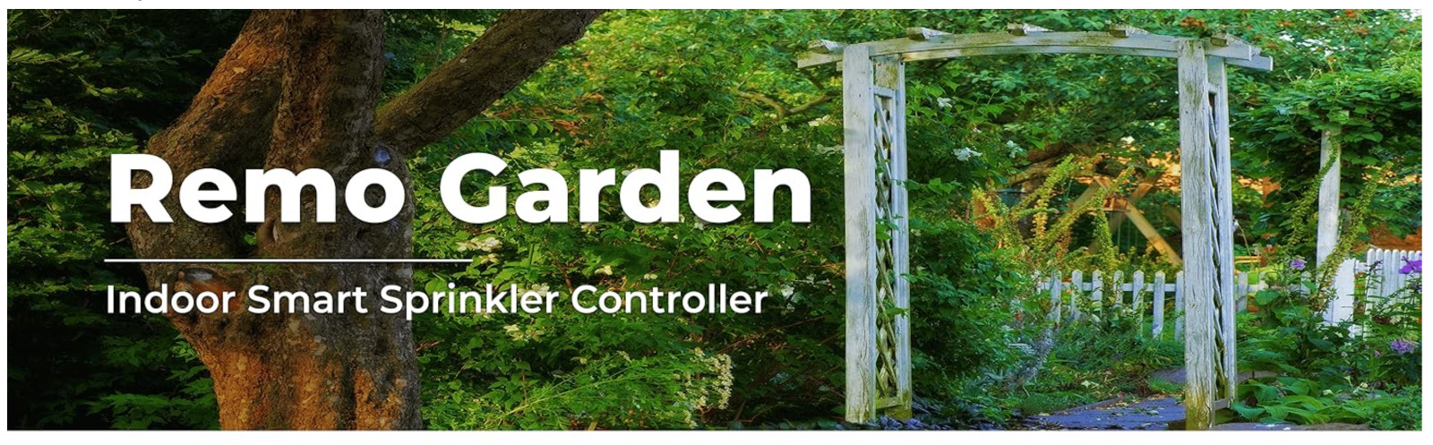 Smart Sprinkler Controller 6 Zone WiFi Irrigation System w/ App & Weather Sched.