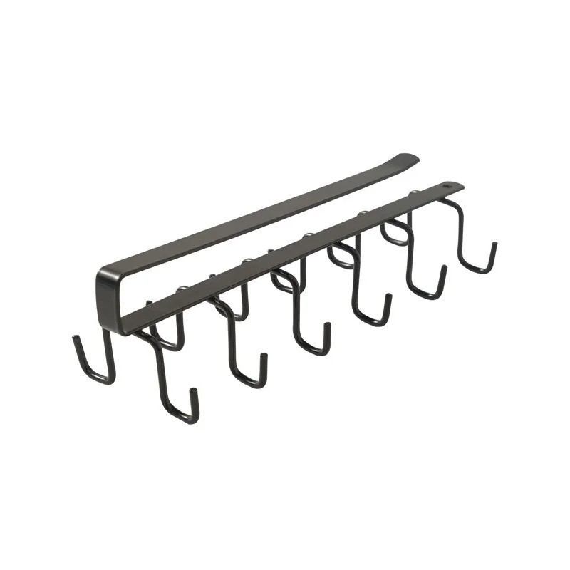 2PC Under Shelf Mug Holder Rack Kitchen Cabinet Coffee Cup Storage Hooks Hanger