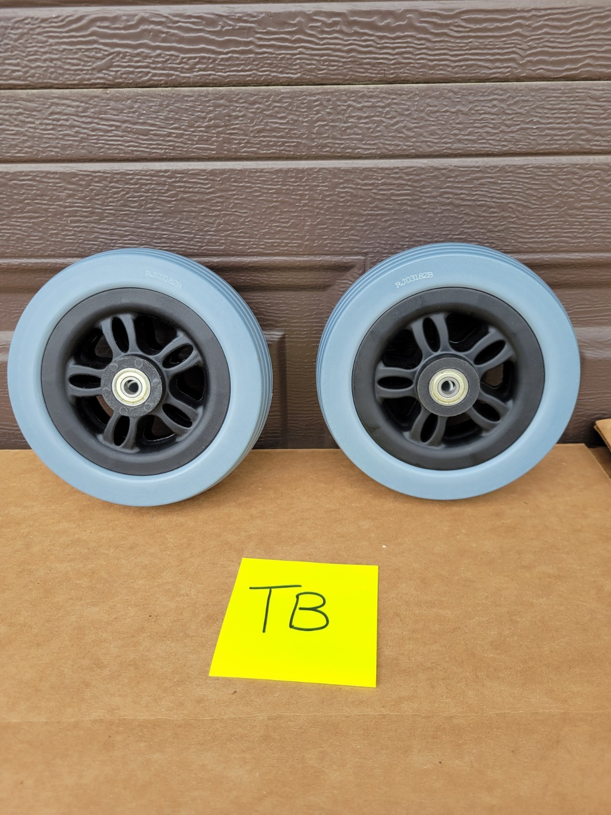 NEW Pride Mobility 6" Casters For Jazzy EVO 614 & EVO 614 HD Mec2006740 Caster