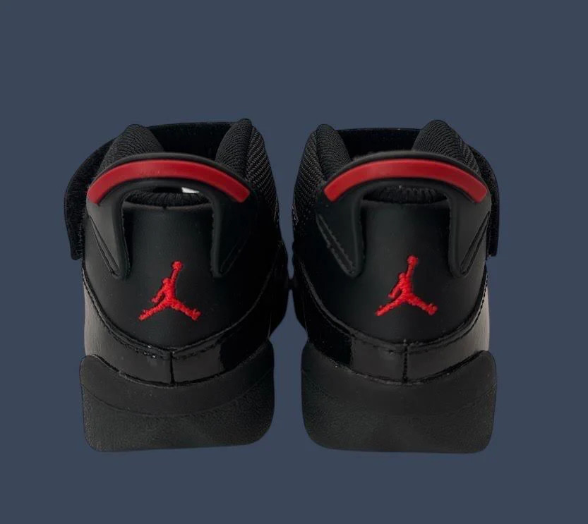Toddler Jordan 6 Rings Black Fire Red 323420-026