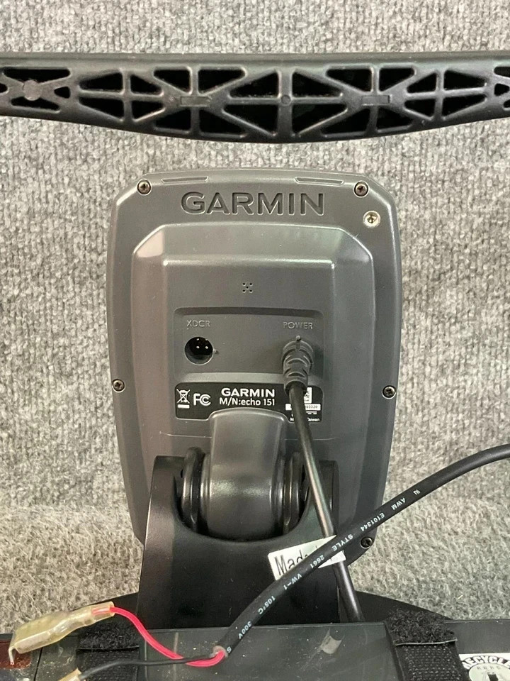 Garmin Echo 151 Fishing Sonar Depth Finder 200W Used Bundle