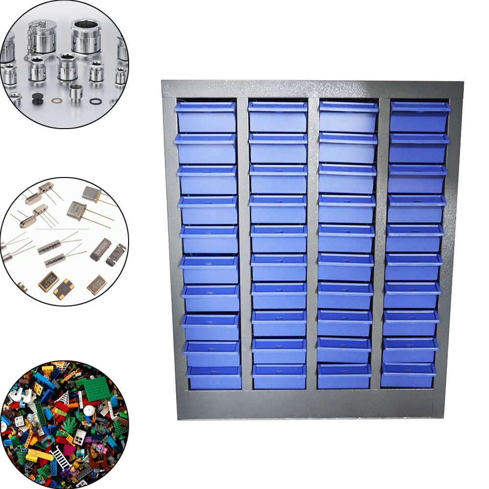 40 Drawers Part Cabinet Steel Storage Cabinet Screws Hardware Tool Storage
