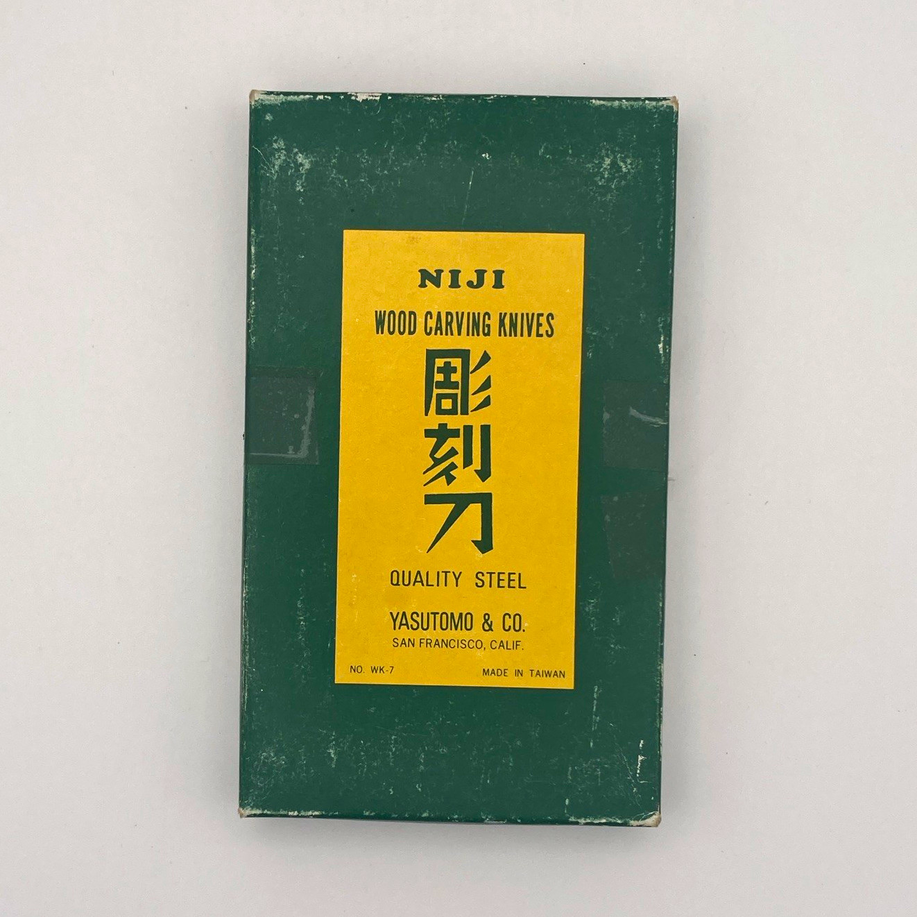 NIJI WK-7 Wood Carving Knife Set 7pc Set in Box