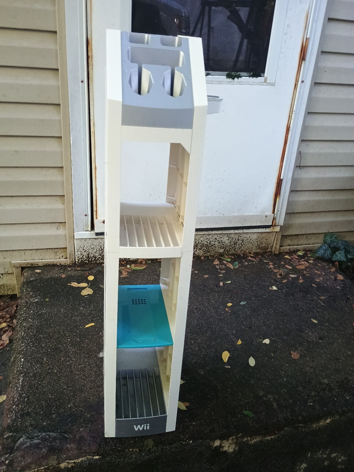 Nintendo Wii Storage Tower Stand Holds Console, Games & Controllers 35” NICE