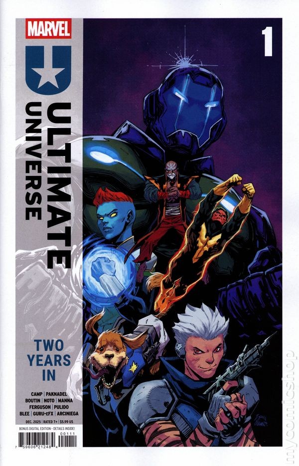 Ultimate Universe Two Years In 1A VF 2025 Stock Image