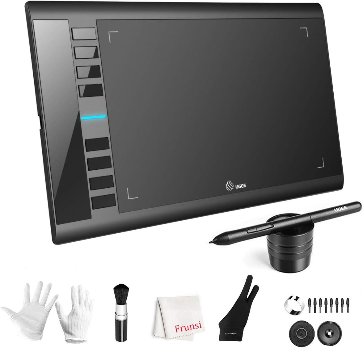Graphics Drawing Tablet,  M708 10 X 6 Inch Large Drawing Tablet with 8 Hot Ke...