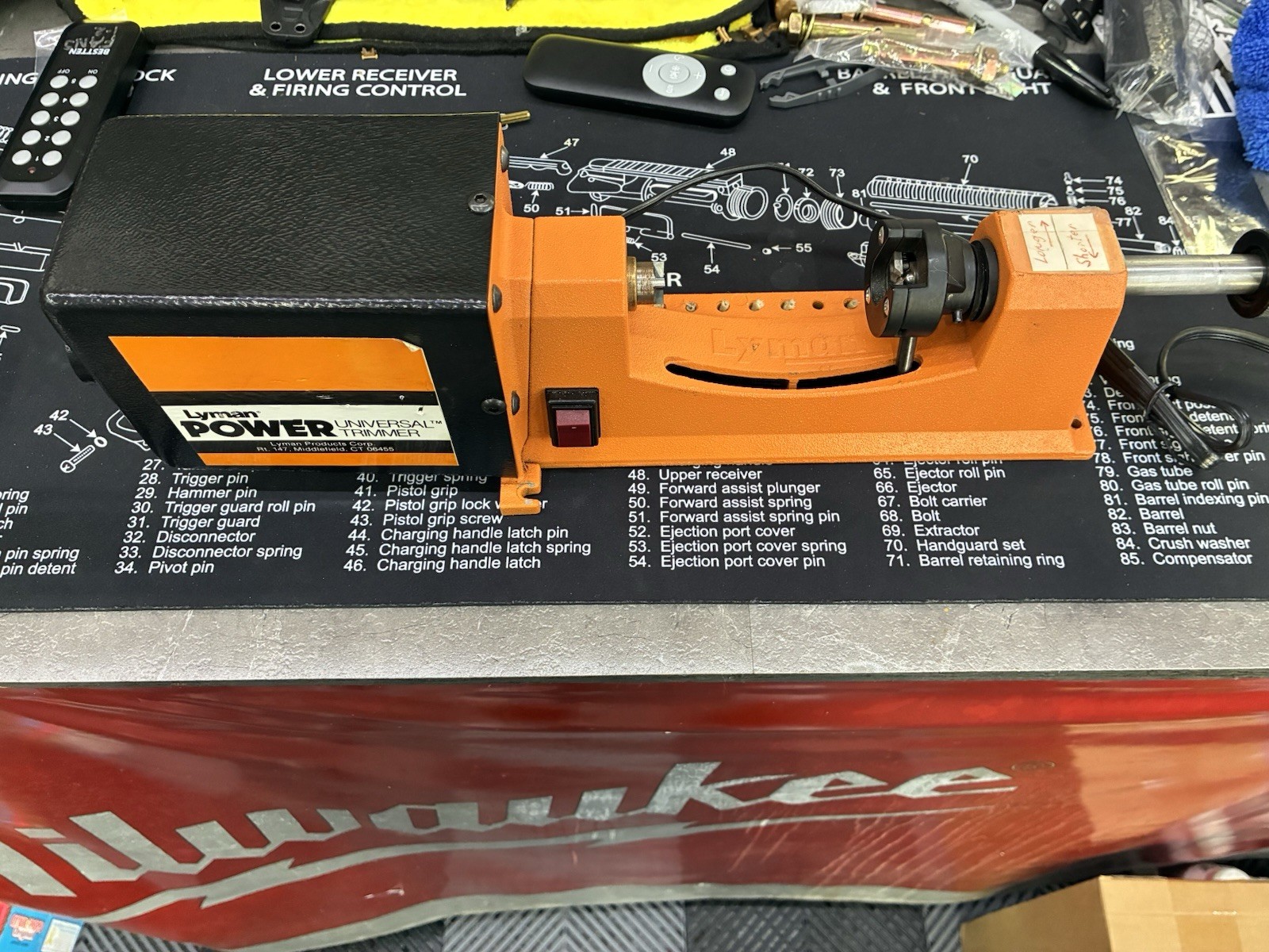 Lyman Universal Power Case Trimmer Works Great Used