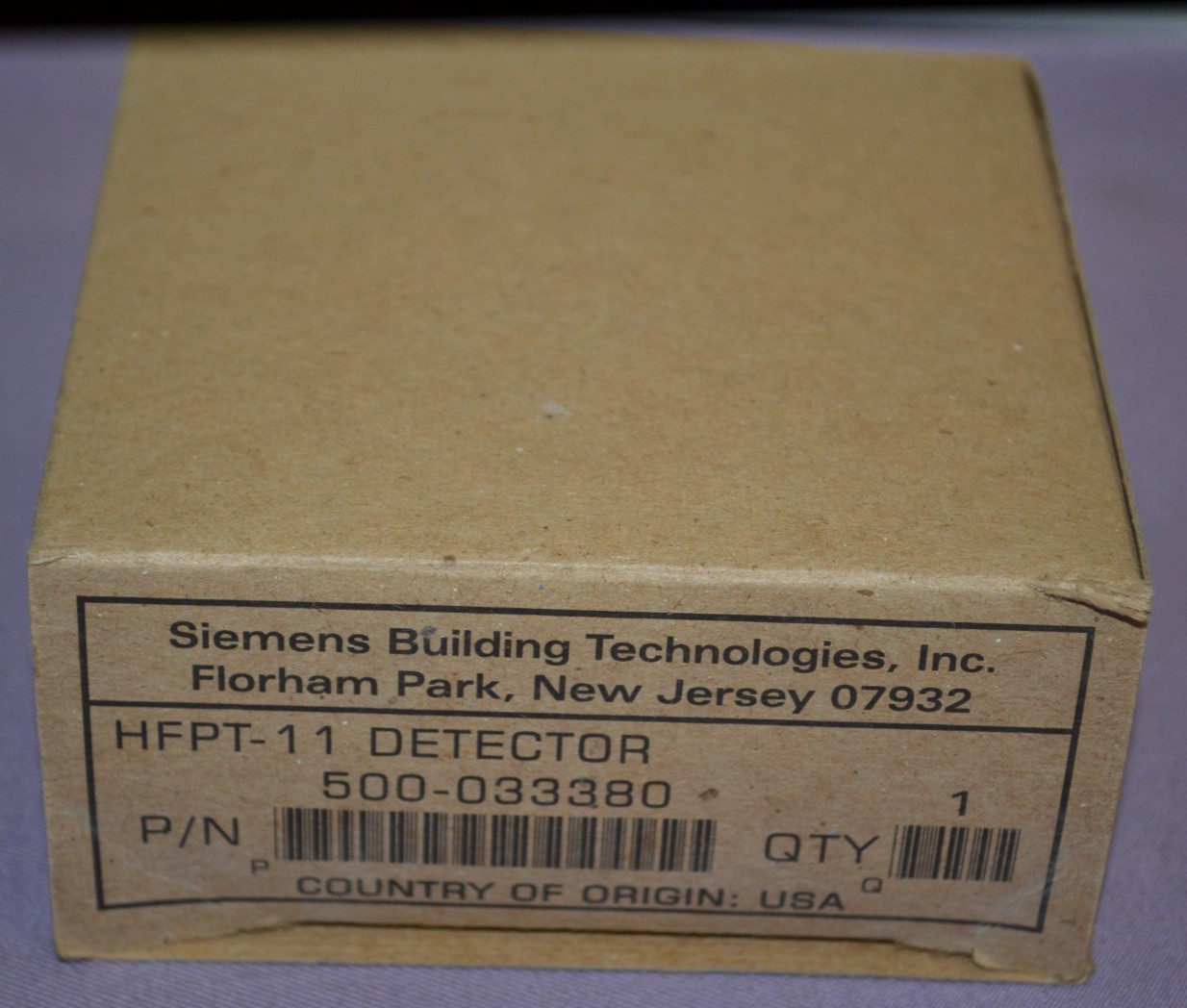 Siemens HFPT-11 Fire Alarm Intelligent Heat Smoke Detector 500-033380 USA -- New