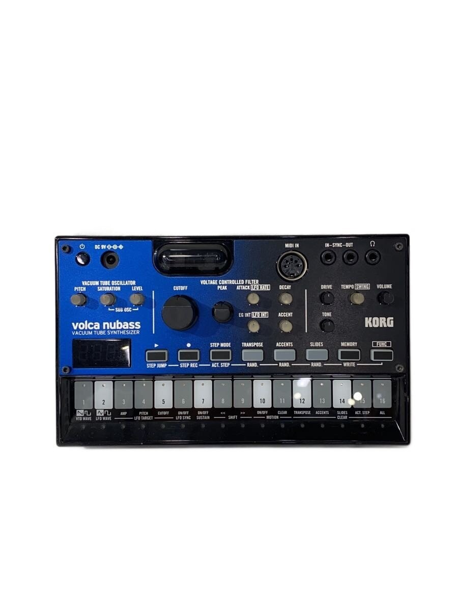 KORG Volca Nubass Vacuum Tube Analog Synthesizer 100% Genuine Product