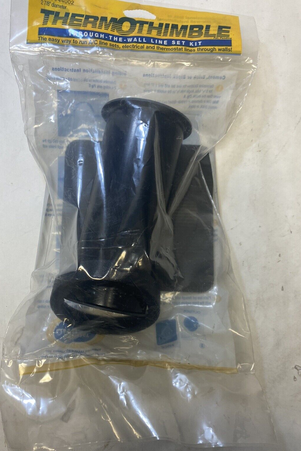 THERMOTHIMBLE 44002 Through The Wall Line Set Kit 2 7/8" Dia.