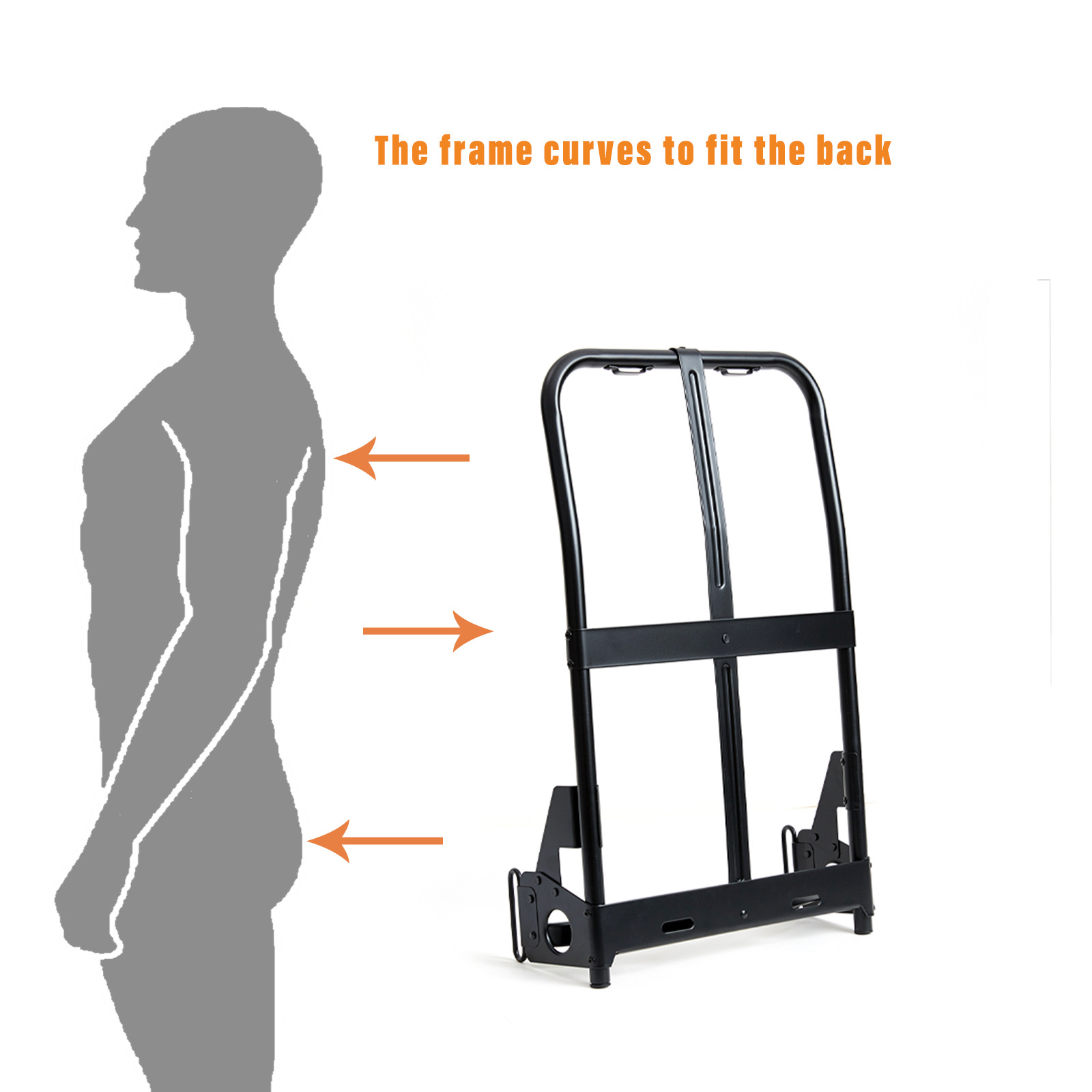 ALICE Pack Frame with Cargo Support Shelf, Military Tactical Backpack Frame Kit
