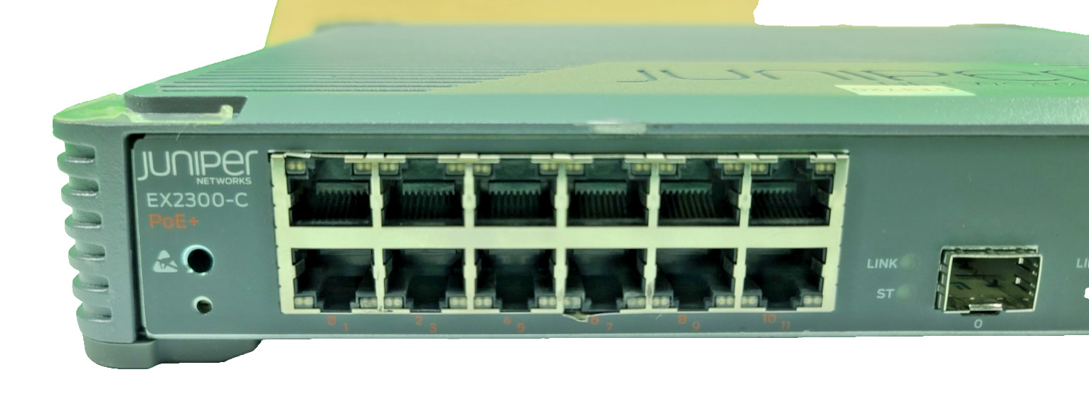 Juniper EX2300-C-12P 12 Port Ethernet Switch