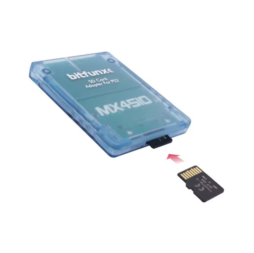 MX4SIO SD TF Card Adapter for PS2 Memory Card Slot Game Loader Compatible