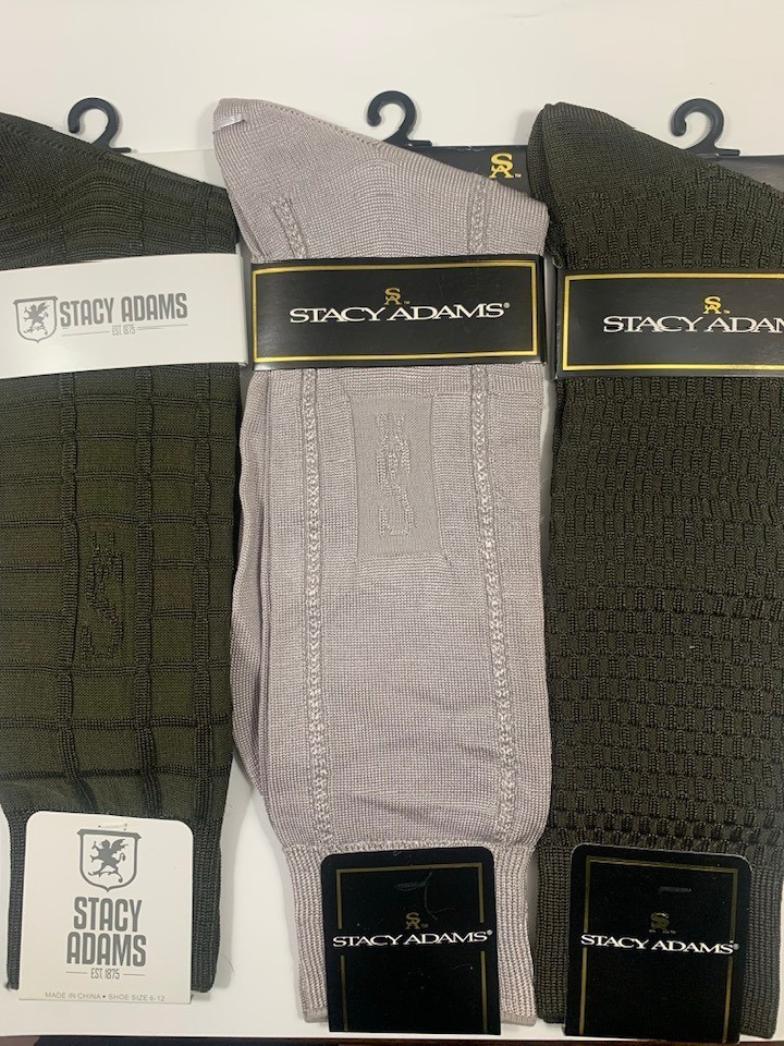 🔥🔥🔥 New Stacy Adams Silky Dress Socks + 🎁🎁 Free Gift - Free Dress Socks!