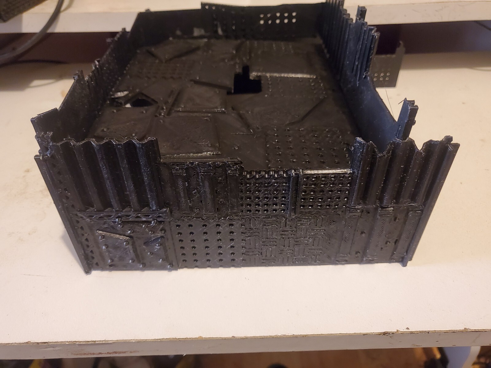 Wargaming Defense structure terrain kill team,