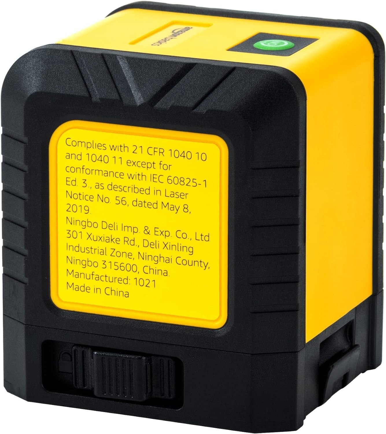 Horizontal/Vertical and Cross-Line Class II Laser Level, 59 Ft / 708 In