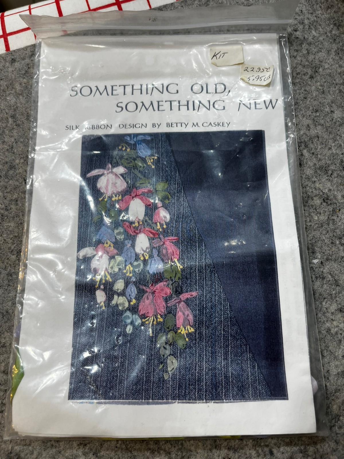 Something Old, Something New Silk Ribbon Design By Betty M Caskey