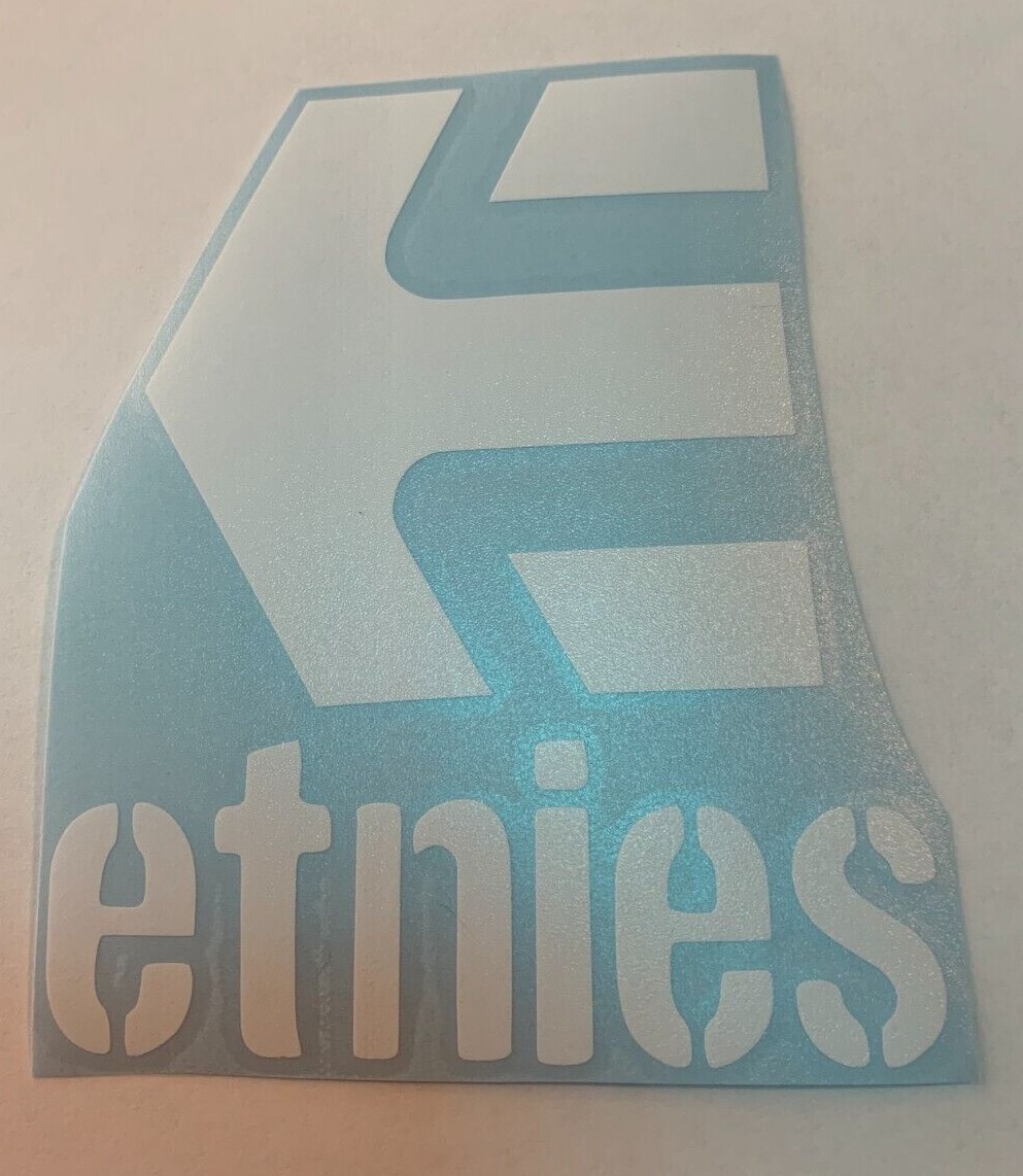 Etnies Skate Shoes Logo - Die Cut Vinyl Decal Sticker Outdoor Vintage Skateboard