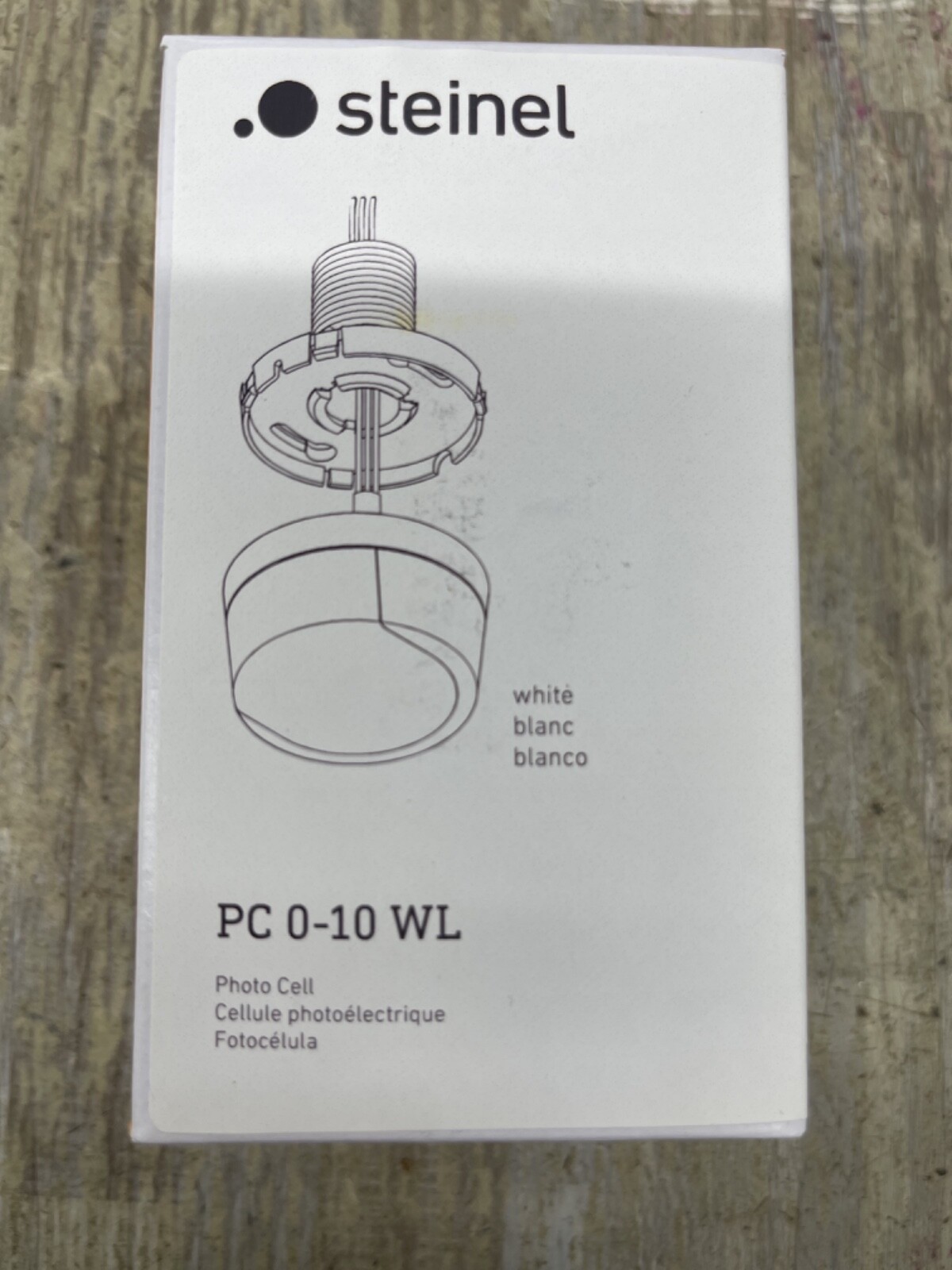 Steinel PC 0-10 WL GLA-LDL-PC-0-1-W Photo Cell  Photosensor Light Sensor  NEW