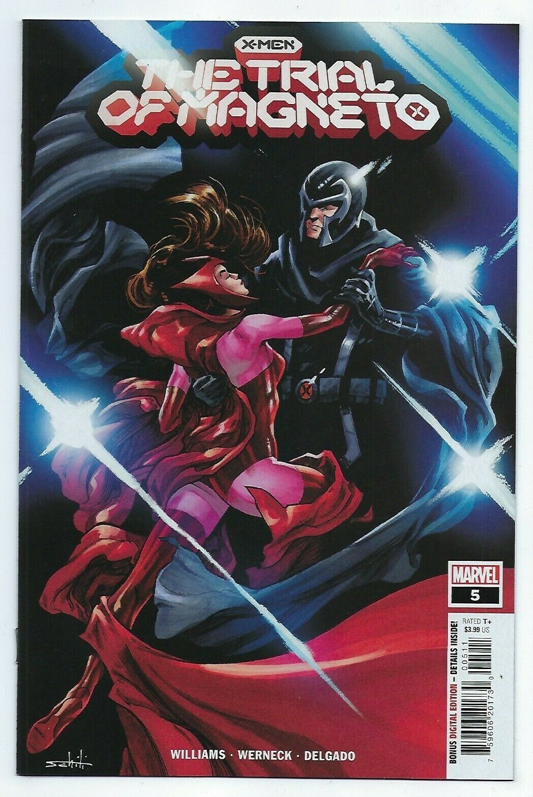 Marvel Comics X-MEN TRIAL OF MAGNETO #5 first printing cover A