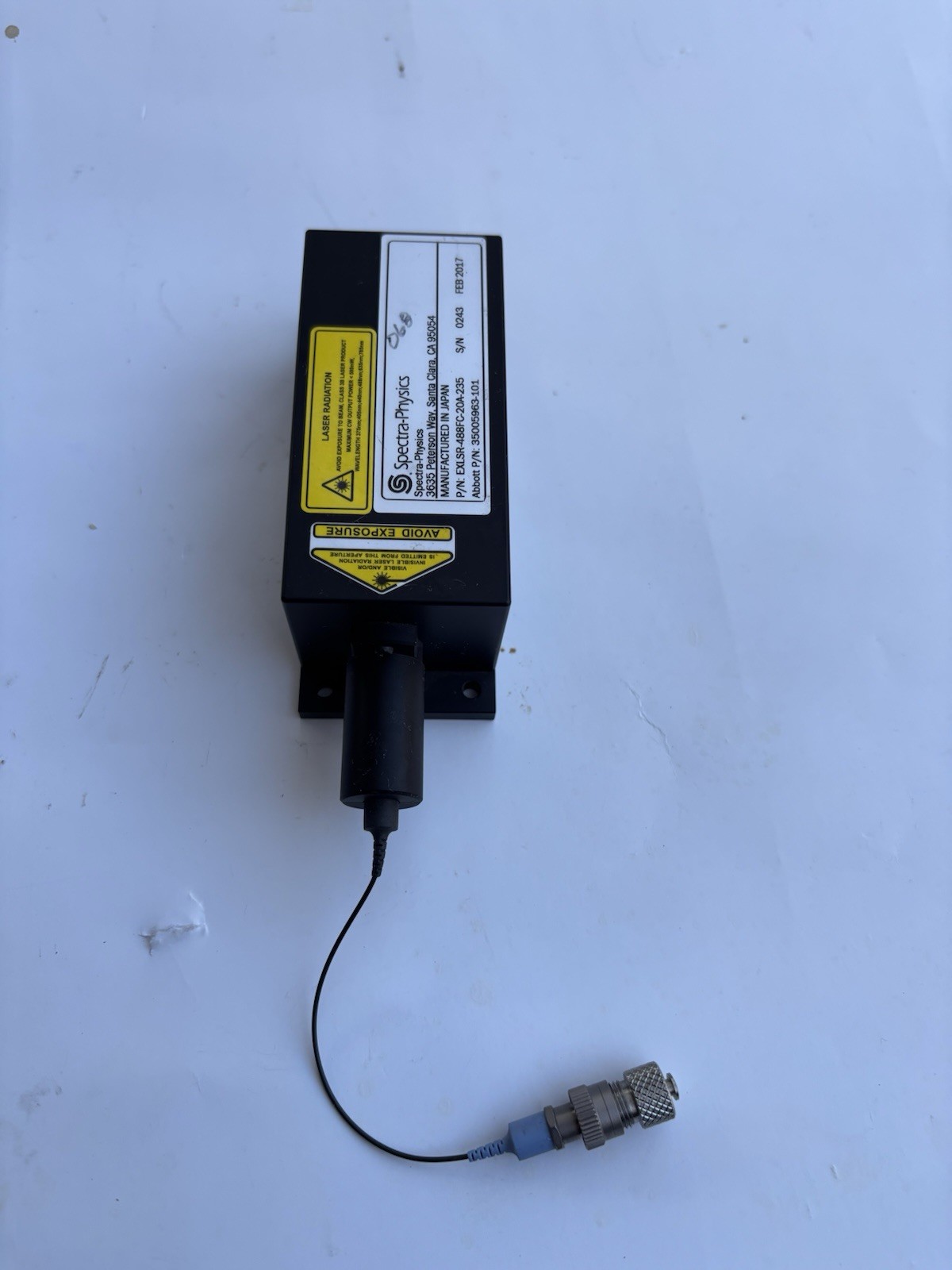 Laser Module Spectra Physics EXLSR-488C-20A-235 Pre Owned 5 Available