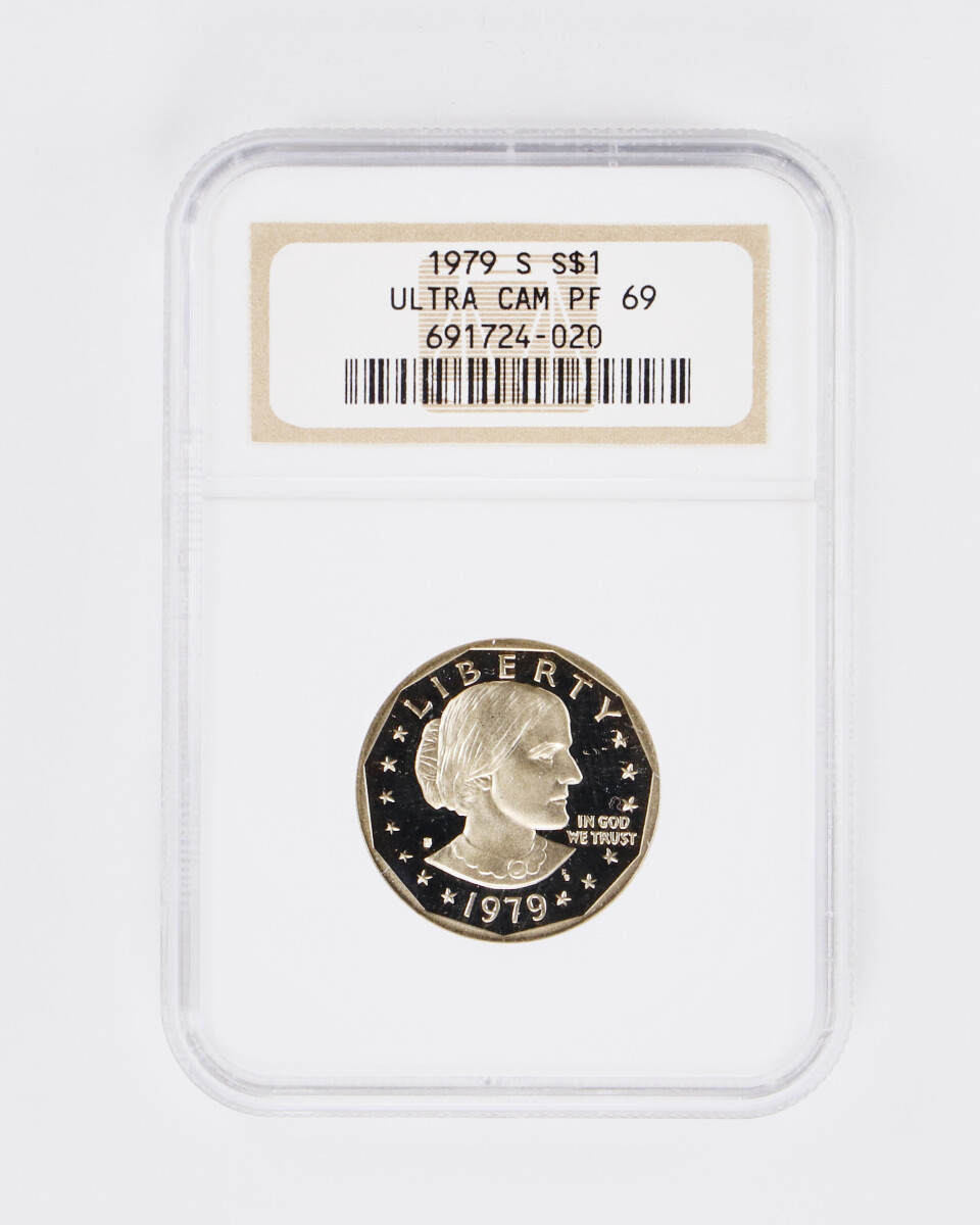 Set of 3 1979-1981-S Susan B Anthony Proof Dollar NGC PF69 Ultra Cameo $1