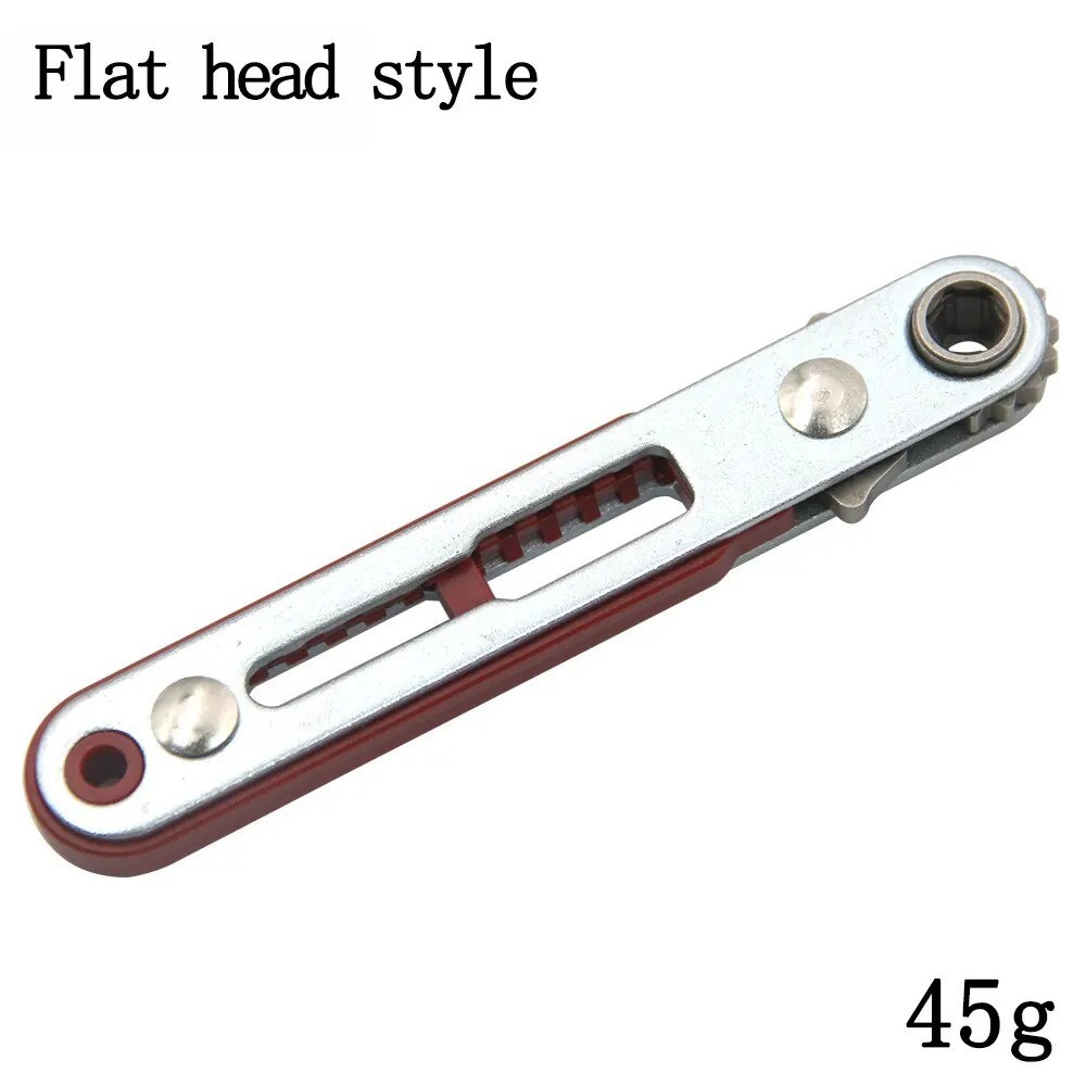 Multifunction Ratchet Screwdriver Right Angle Offset Phillips Flat Head Wrench