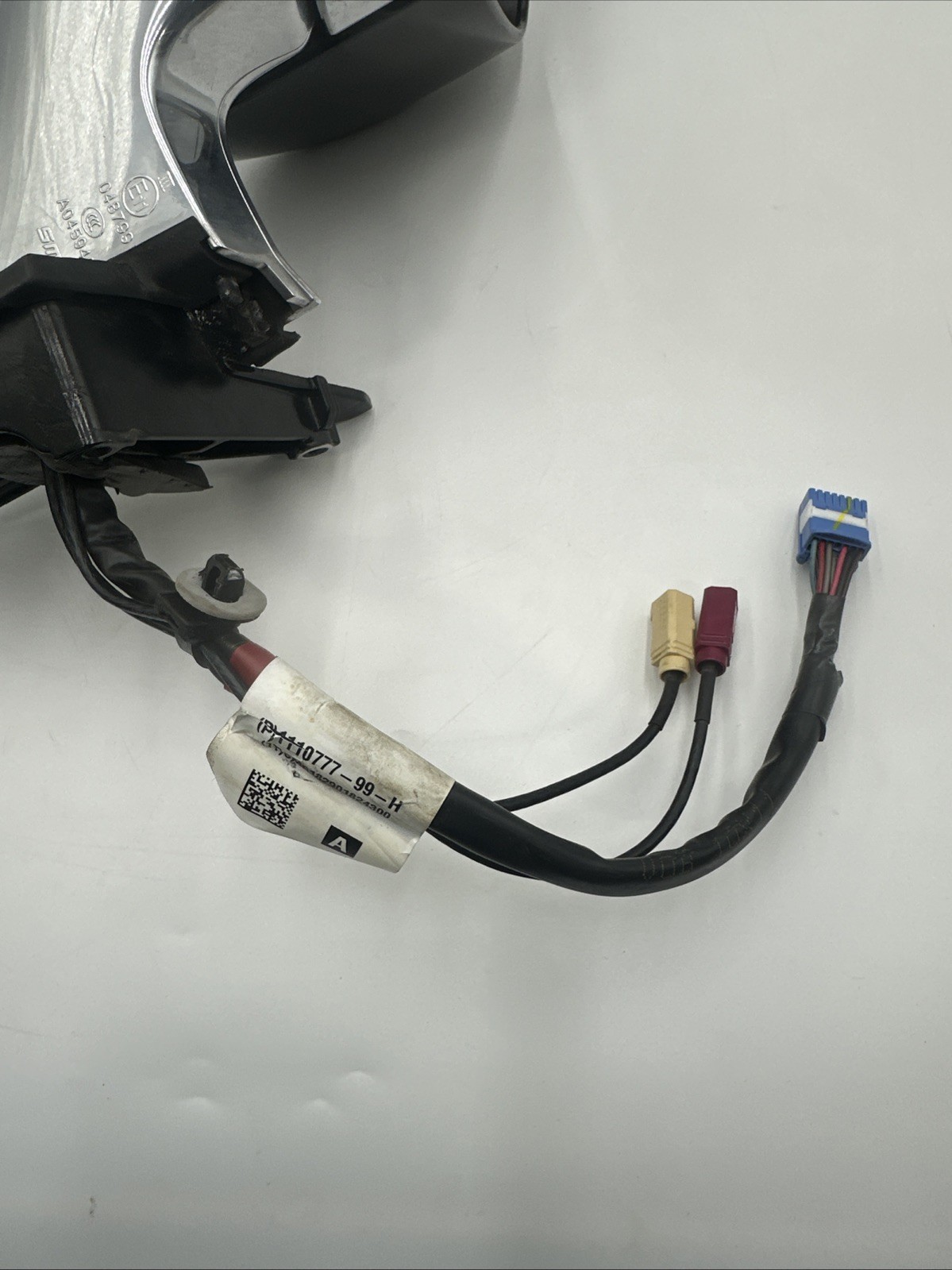 2018 Tesla Model 3 Left Driver Side Mirror Black OEM 1110777-99-H