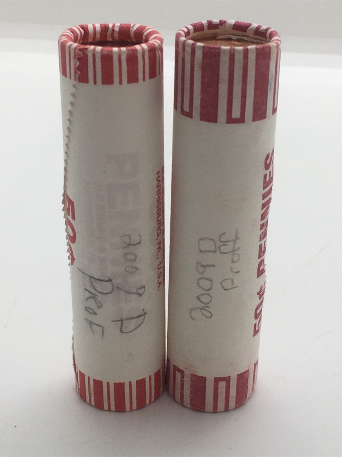 2 BU 2009D Proof Uncirculated Penny Rolls - Lincoln Bicentennial Cents