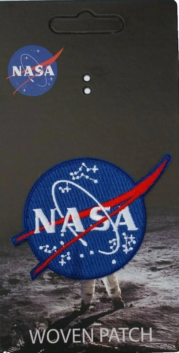OFFICIAL NASA MEATBALL LOGO WOVEN PATCH ARTEMIS 2 II BRAND NEW!