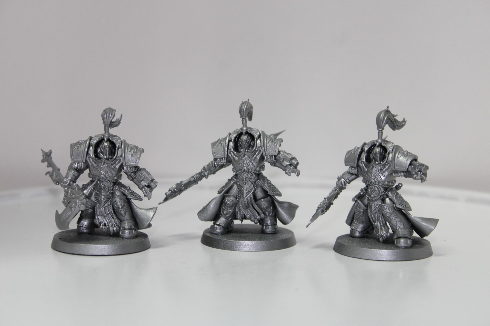 Warhammer HH 40K Adeptus Custodes Allarus Custodians x3 Good Cond 72526 A