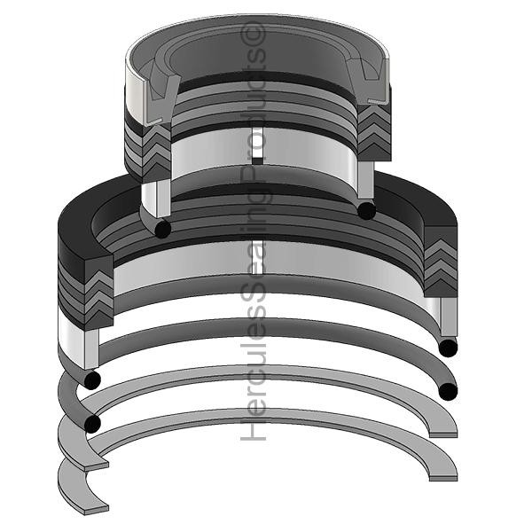 John Deere Seal Kit AR96527 for 310 Backhoe Loaders - AT36160 Compatible