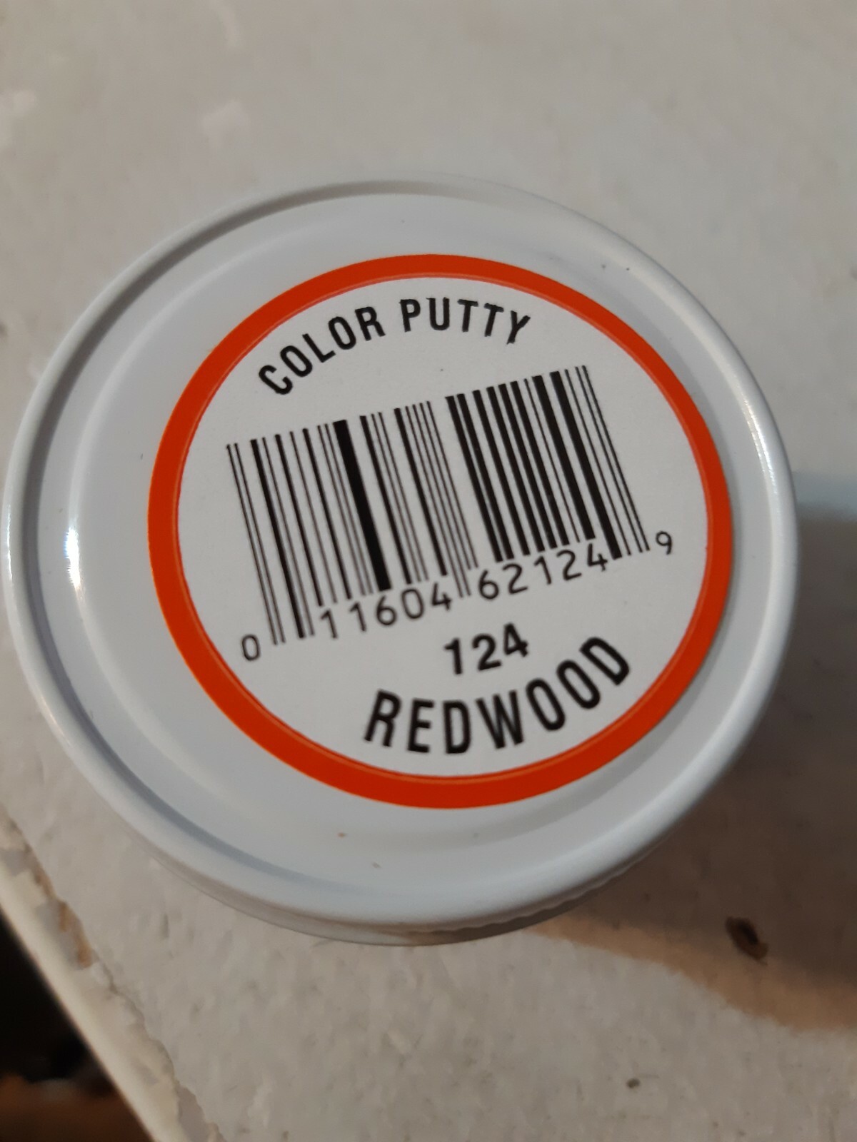 Lot of 3 Color Putty 124 Redwood 3.66 oz