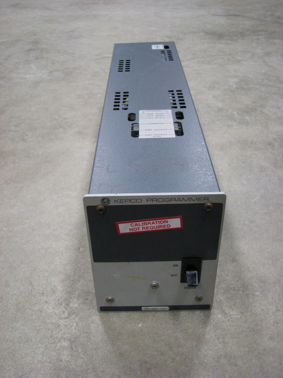 Kepco DC Power Supply SN488-122
