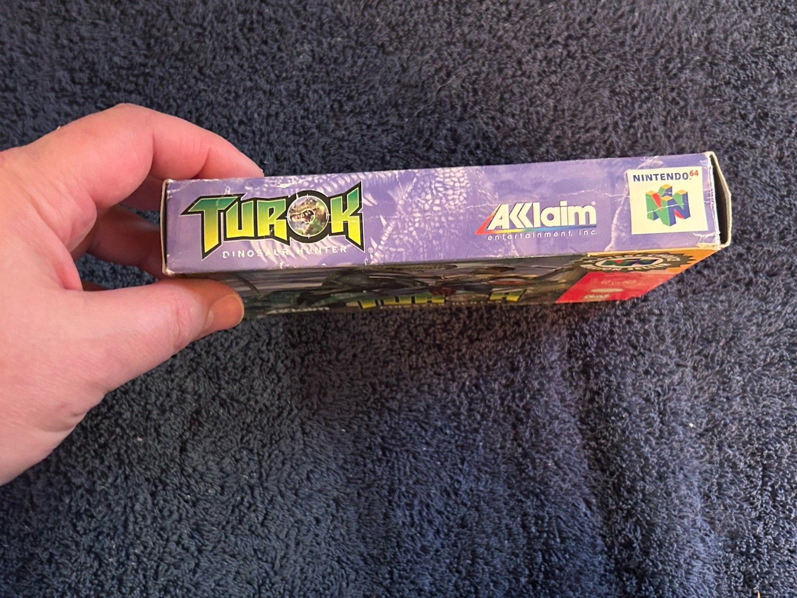 BOX ONLY Turok Dinosaur Hunter Box Only Authentic (Nintendo 64) N64