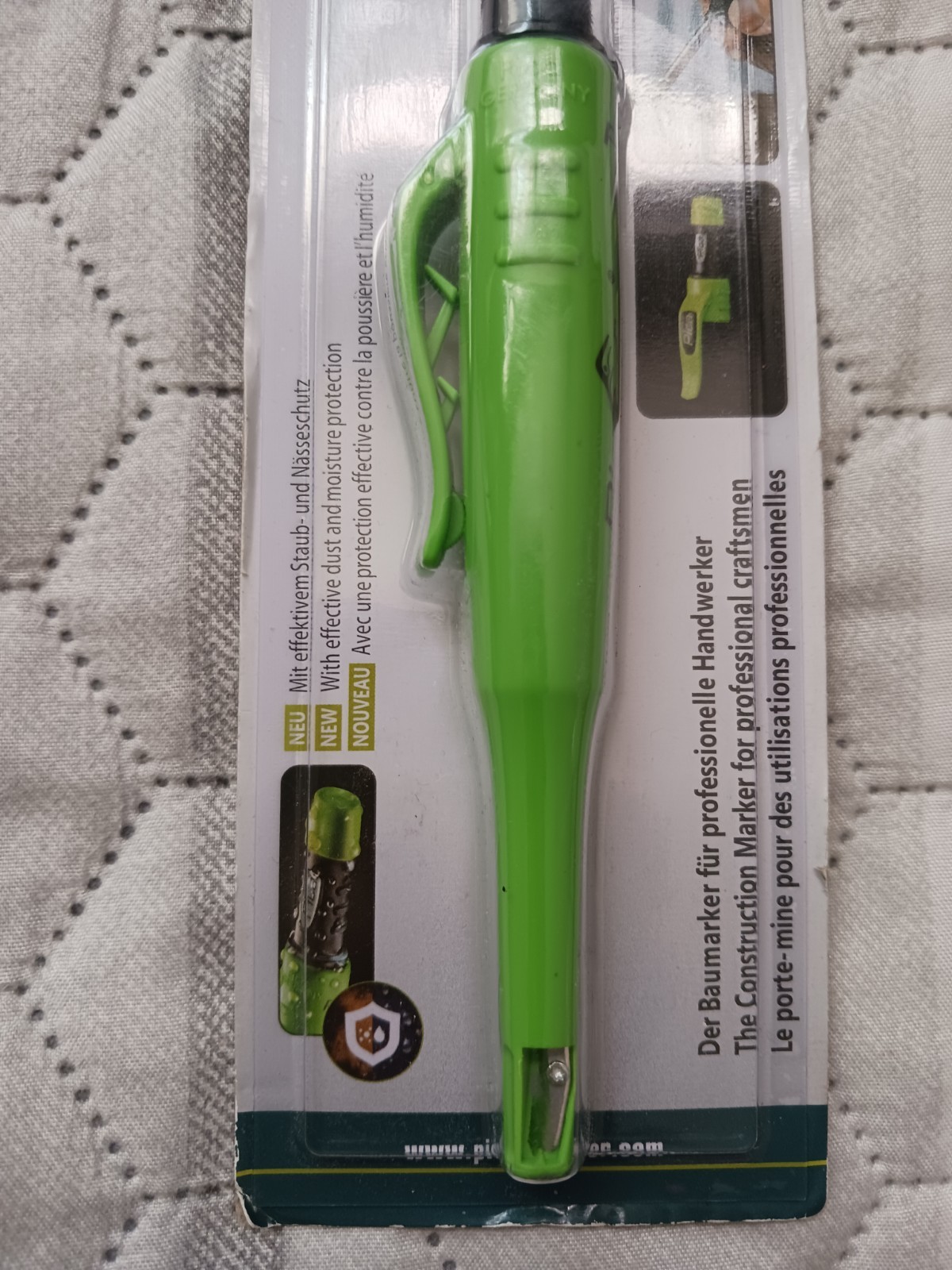 PICA DRY LONGLIFE AUTOMATIC PENCIL / MARKER WITH SHARPENER New