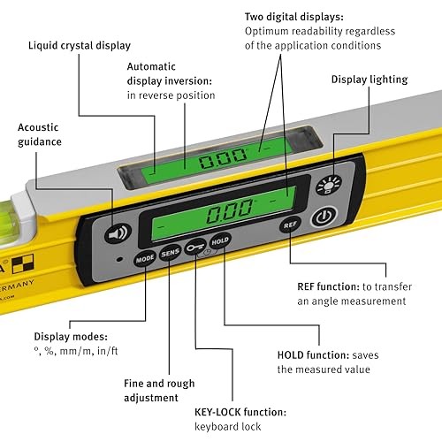 STABILA TECH 196 DL 23cm Digital Level IP67 w/ Bag