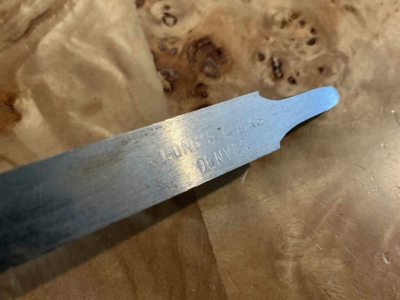 Hawken Double Set Trigger Hammerless designed by Ron Long